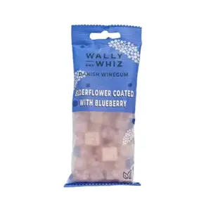 Vingummi mit Holunderblüte und Blaubeere (57 g) - Wally & Whiz Vegan