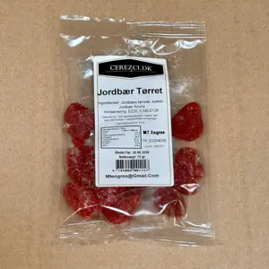 Tørret Jordbær, 70g
