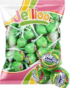Lollipop Gum Sour Green Apple, Jeliioo 954g
