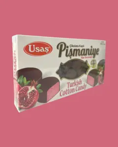 Granatæble-Pişmaniye med chokoladeovertræk 200 g