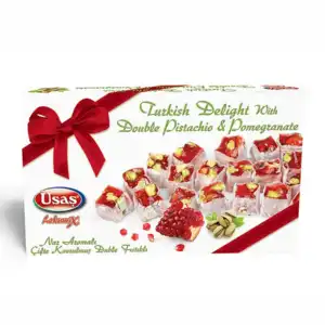 Tyrkisk Delight Med Dobbelt Pistacie 0g Granatæble 350G