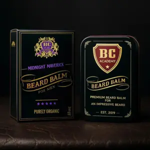 BC Academy Bio-Bartbalsam - Midnight Maverick Sanddorn - 100 ml
