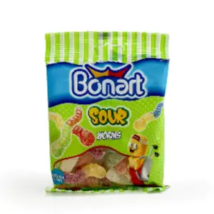 Sour Worms, bonart, 80g